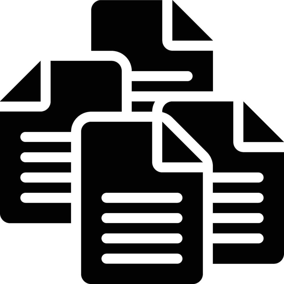Data Quantity, Big Data, Information Glyph Solid Icon vector