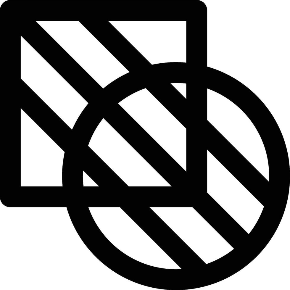 Unite, Adding, Compound Outline Icon vector