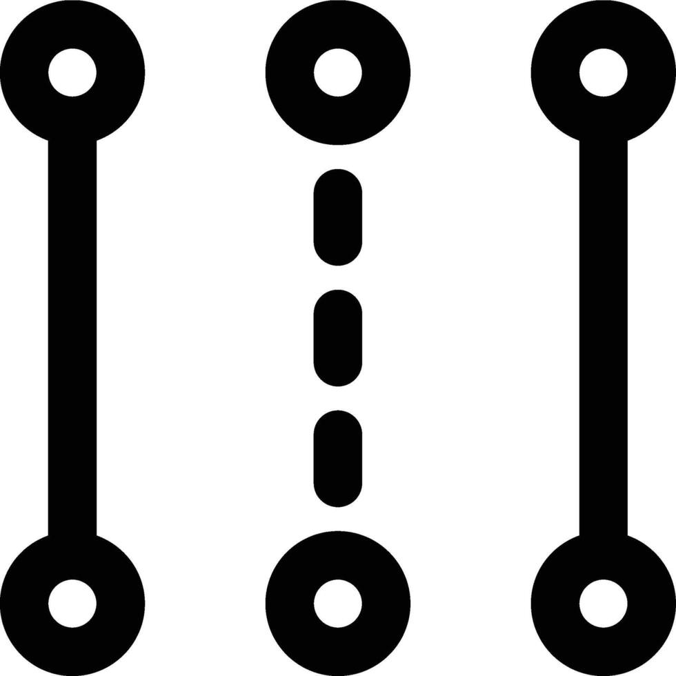 Lines, Path, Strokes Outline Icon vector