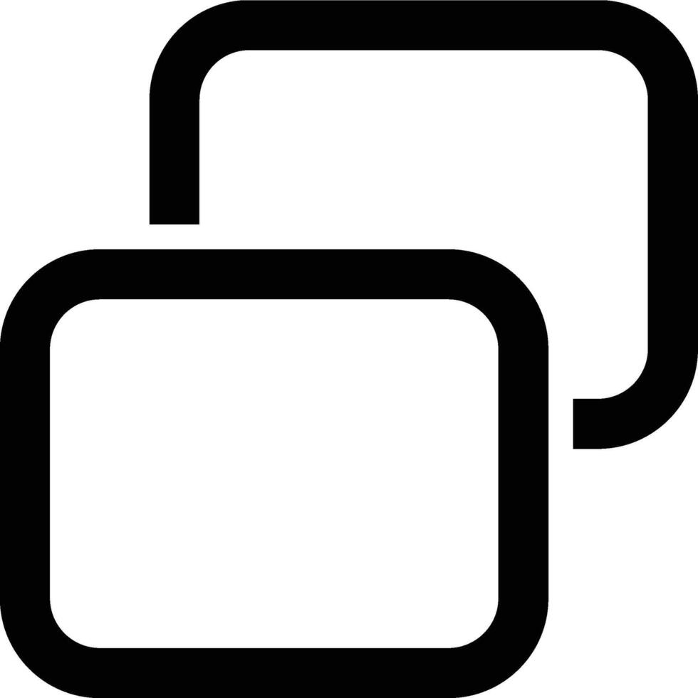 Rounded Rectangle, Rectangles, Shapes Outline Icon vector