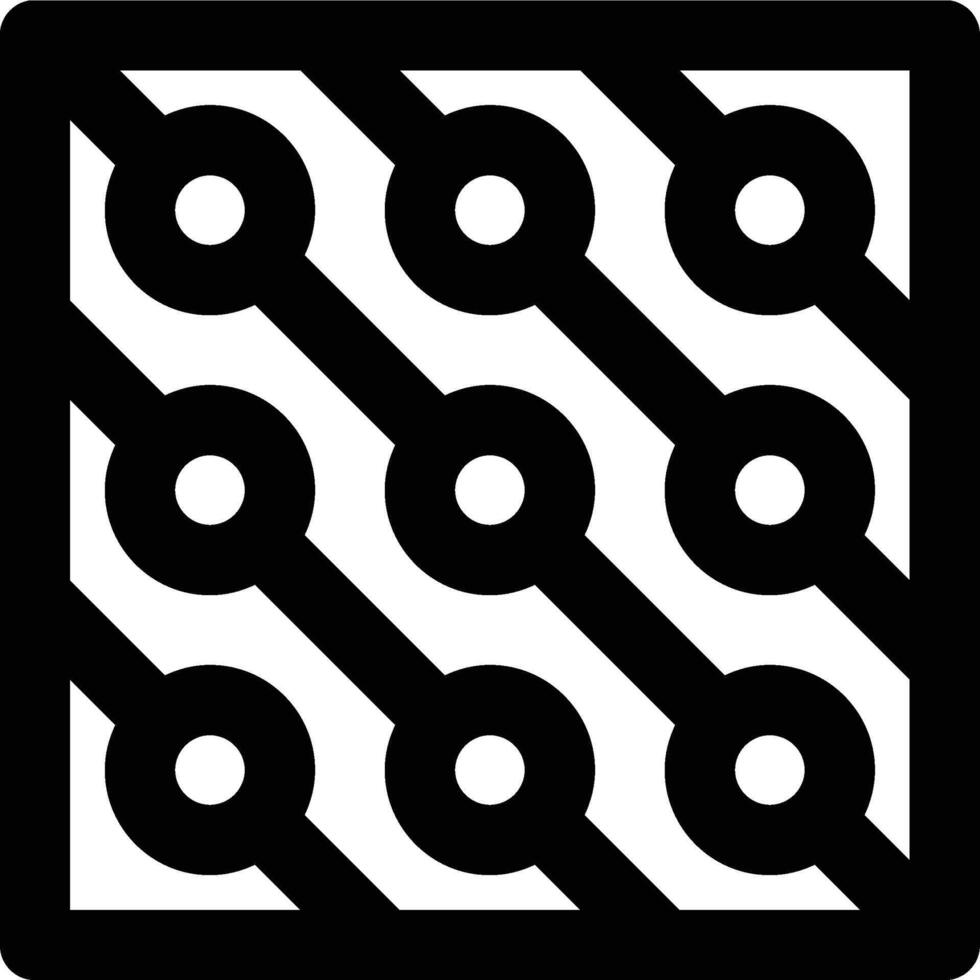 Pattern, Texture, Abstract Outline Icon vector