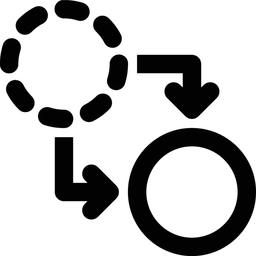 Cut Paste, Cut, Shape Outline Icon vector