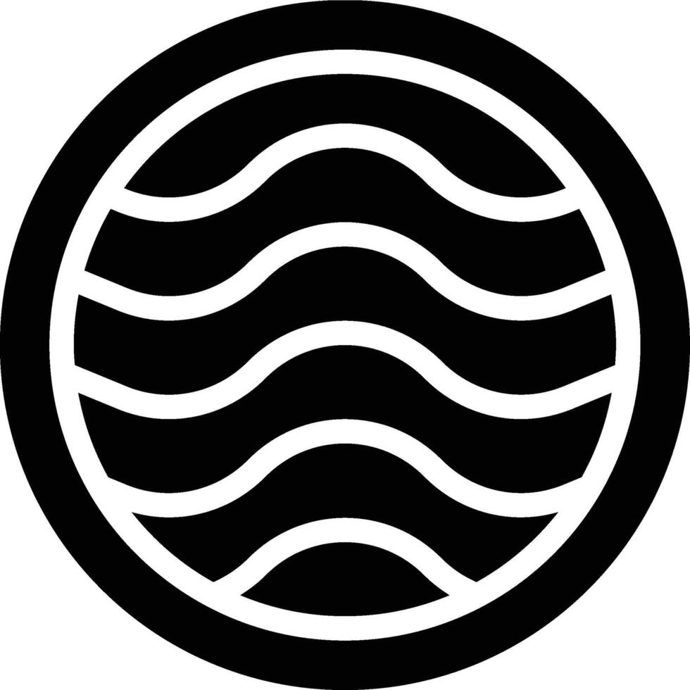 Contour, Texture, Blur Glyph Solid Icon vector
