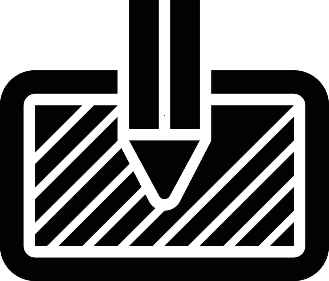 Sketch, Drawing, Scratches Glyph Solid Icon vector