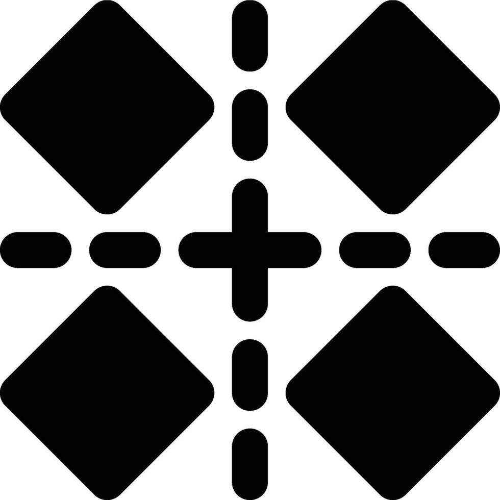 Symmetrical, Symmetry, Symmetric Glyph Solid Icon vector