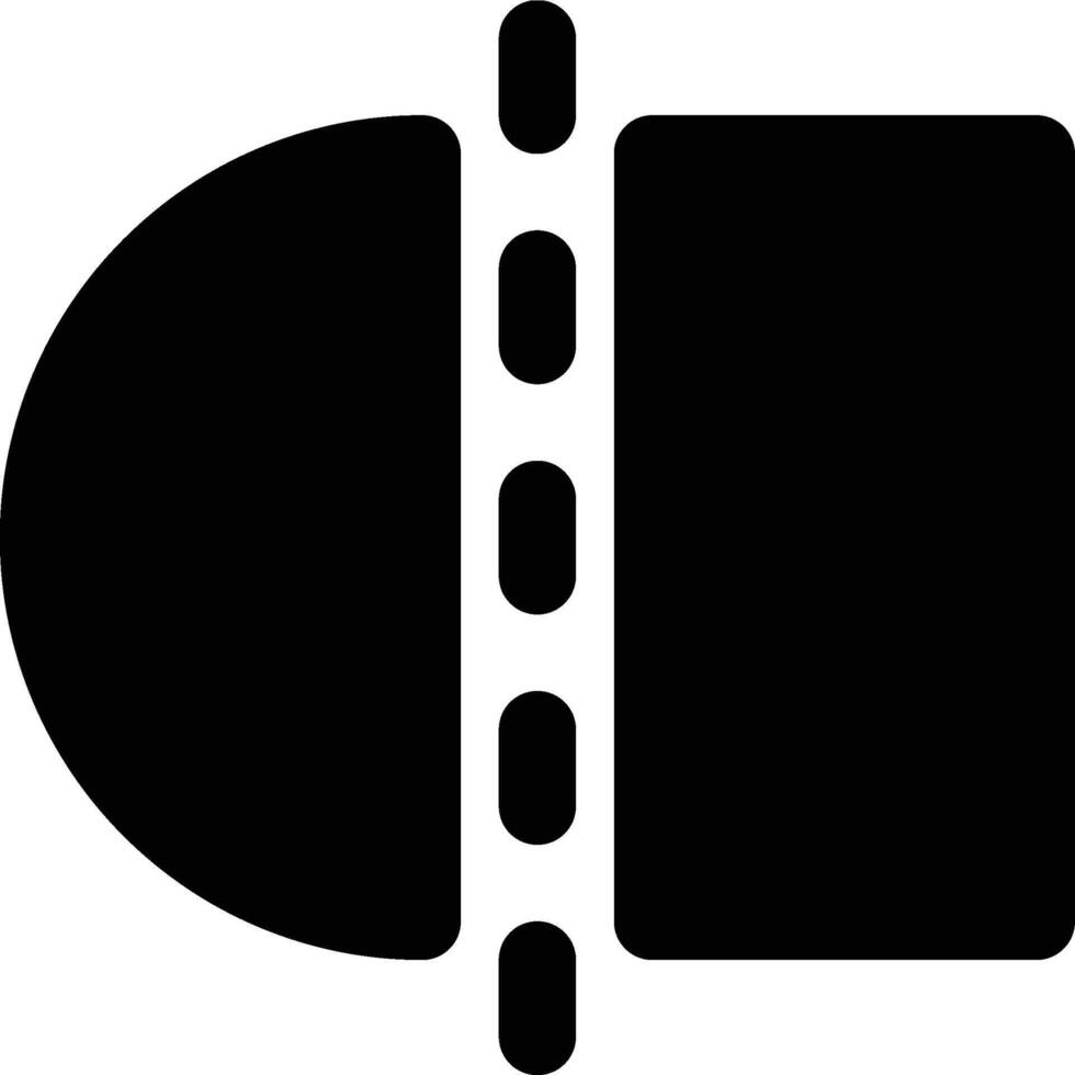 Asymmetrical, Asymmetry, Asymmetric Glyph Solid Icon vector