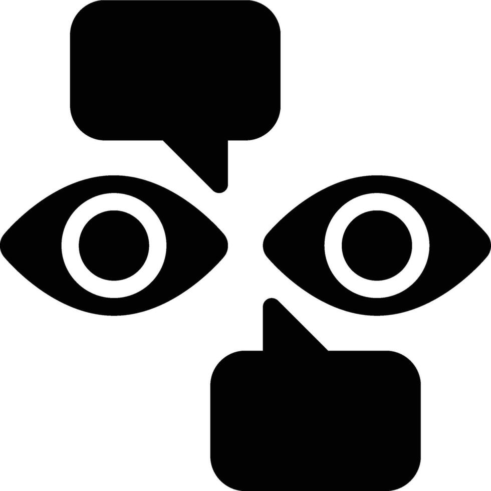 Visual Communication, Visualization, Visual Design Glyph Solid Icon vector