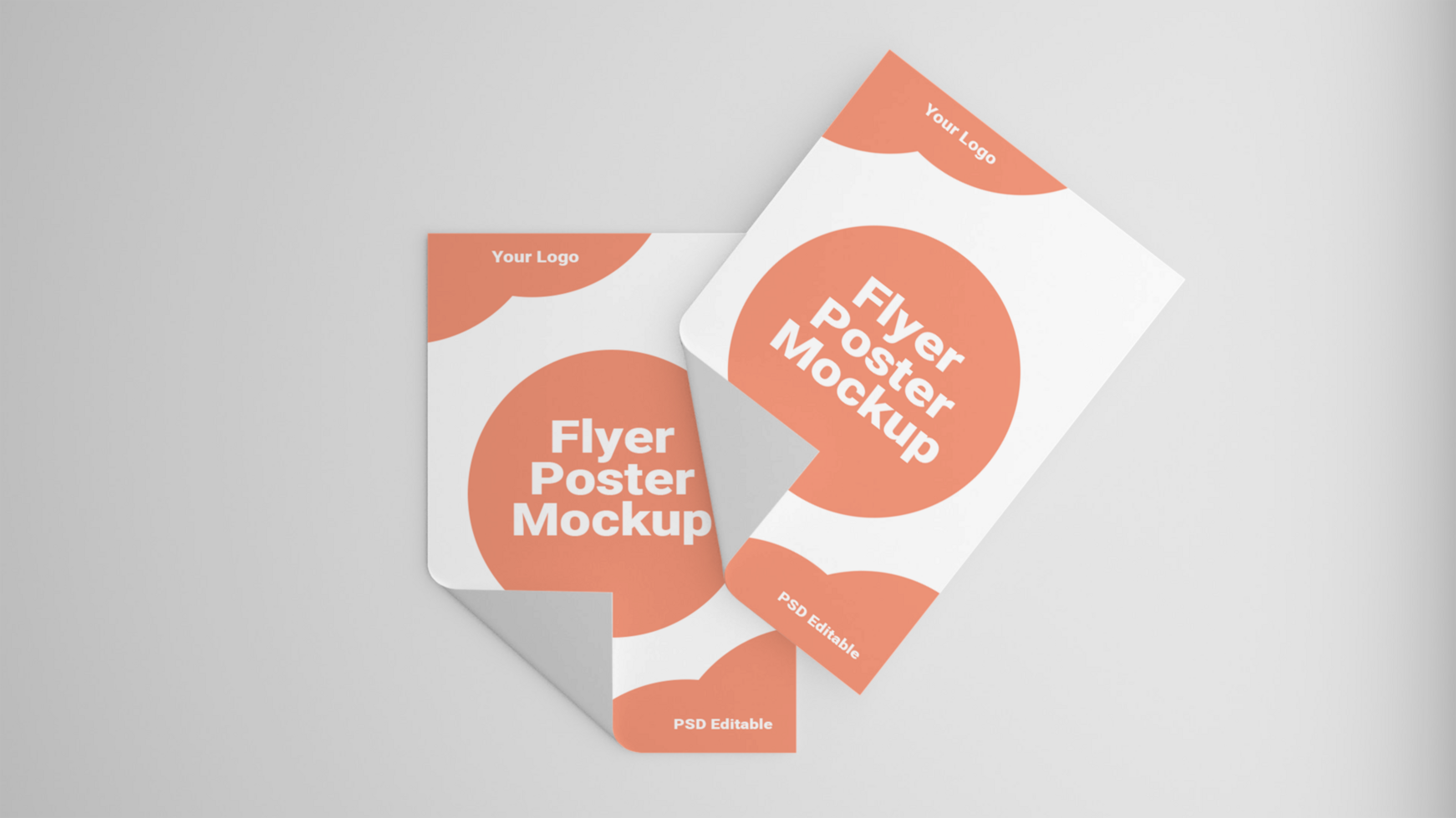 Flyer mockup mockup psd
