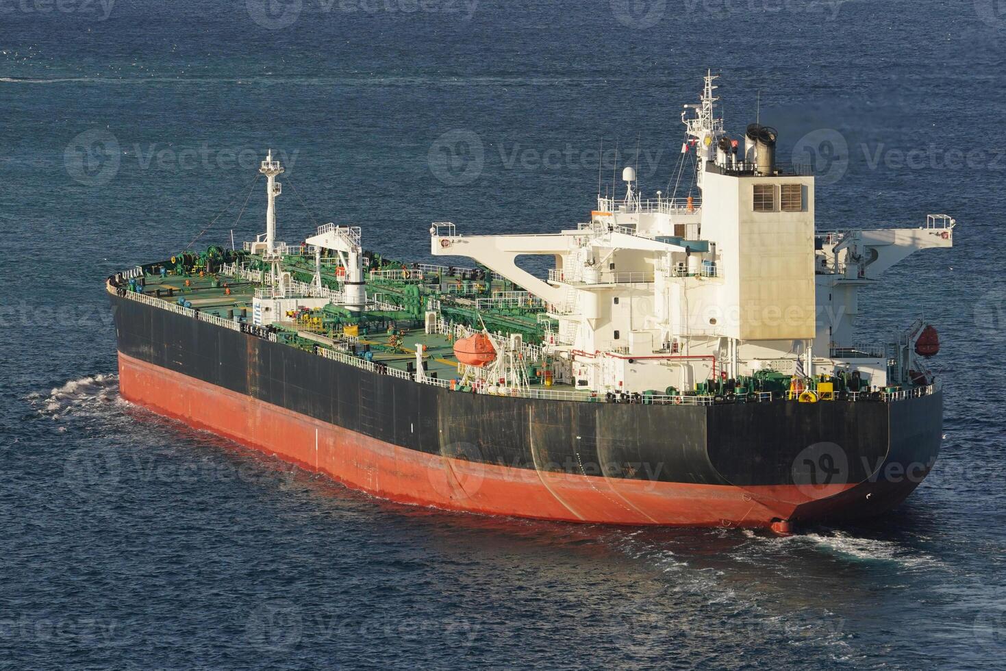 A Big Tanker Ship in Sea photo