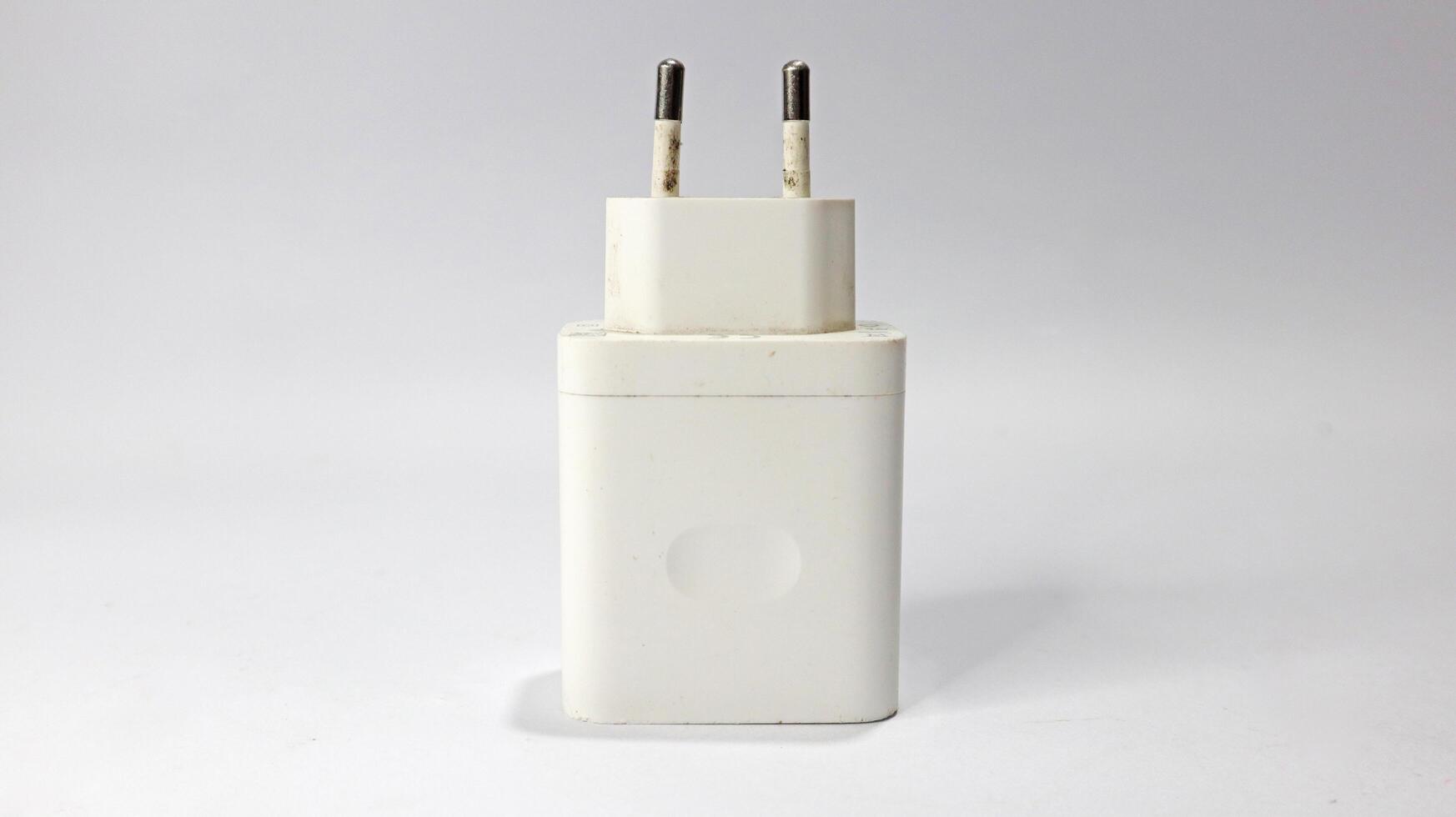33W fast charging type mobile phone charger isolated photo