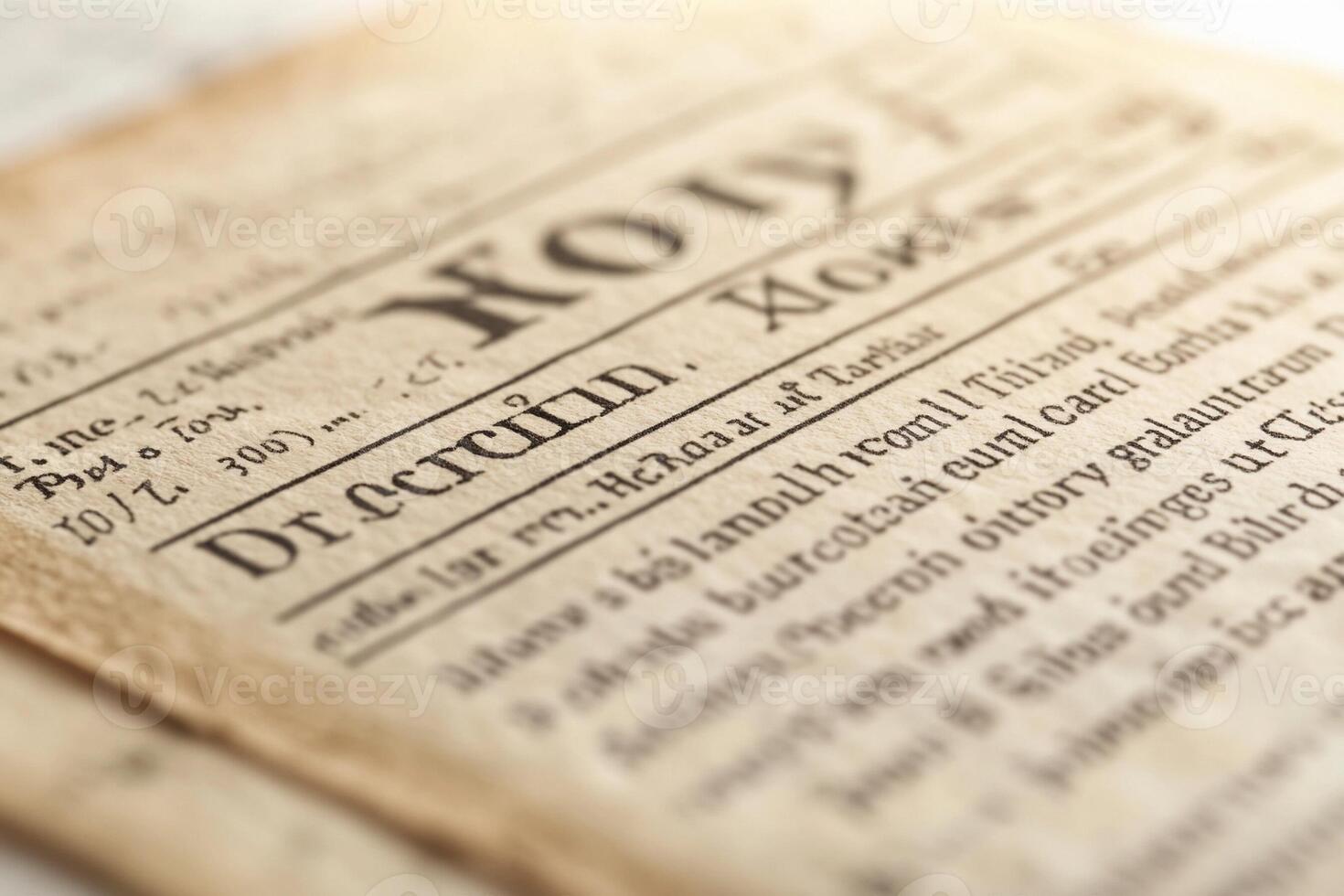 A close up of a book with the words of the constitution photo