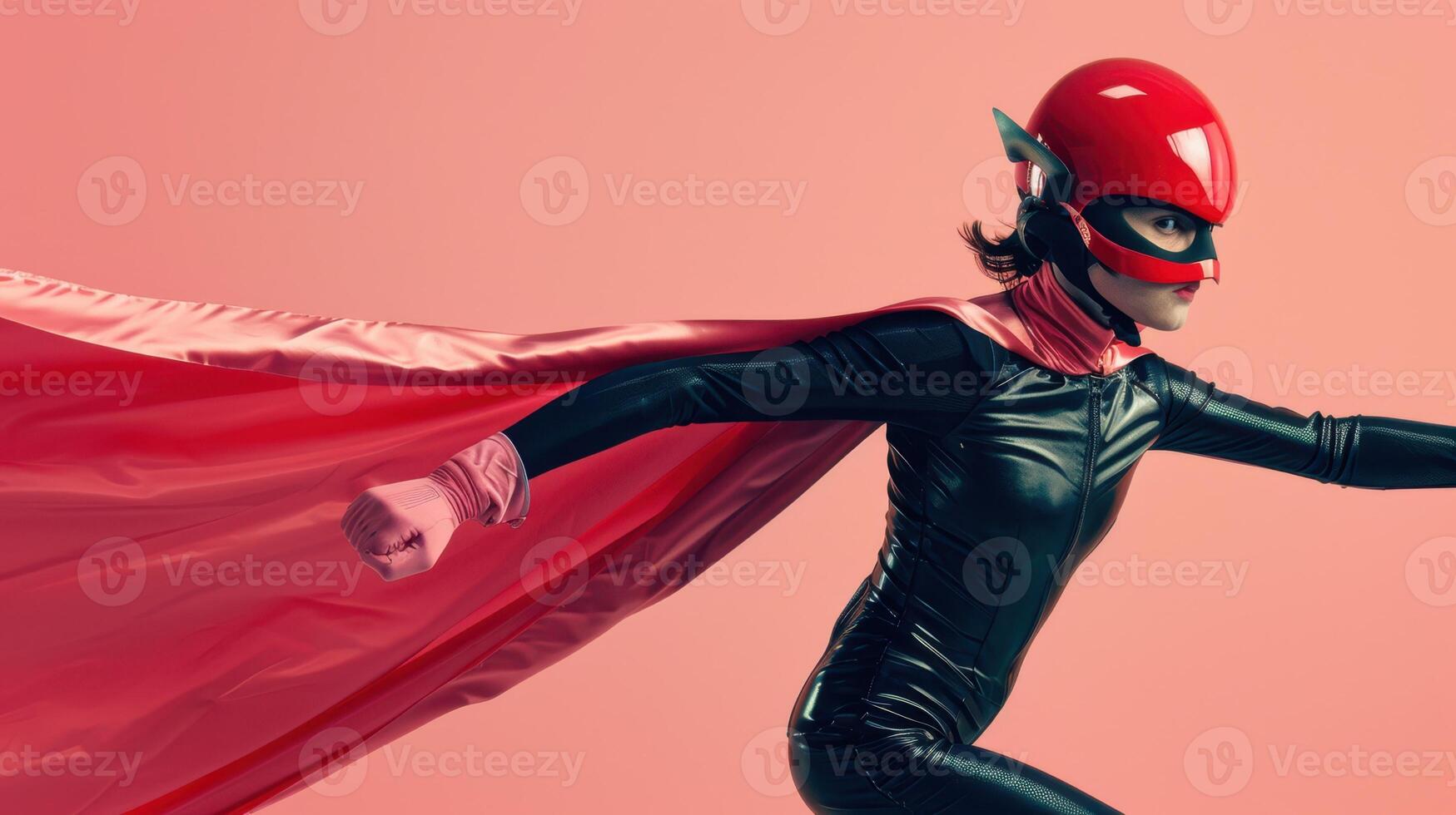The Woman in Superhero Costume photo