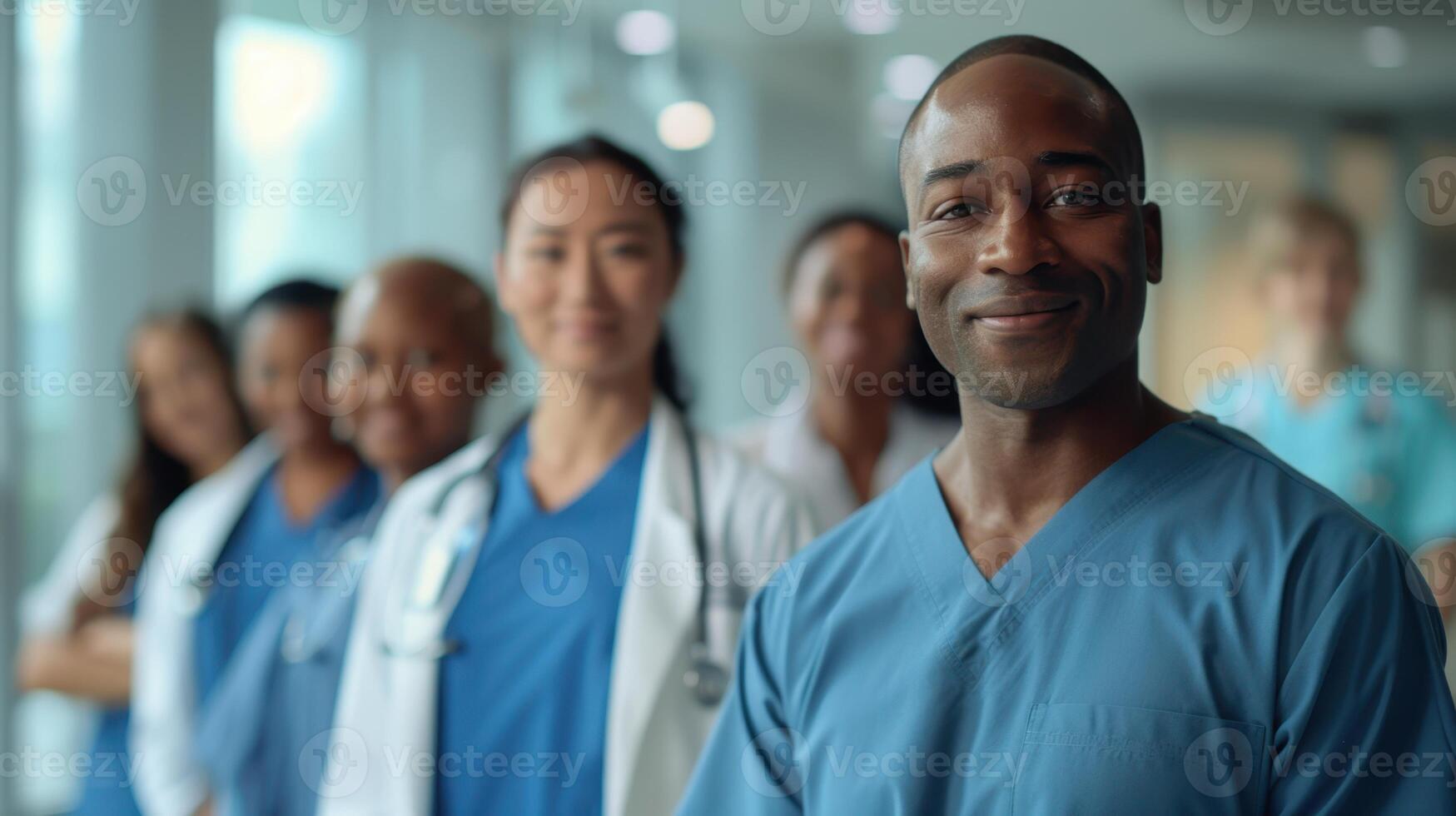 The doctors in uniform photo