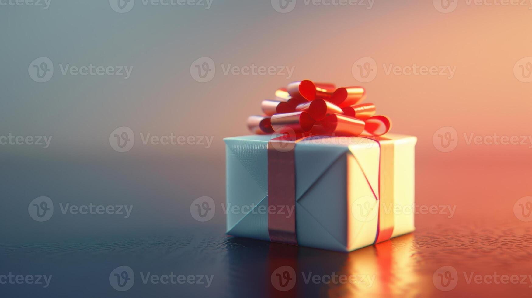 The wrapped gift box photo