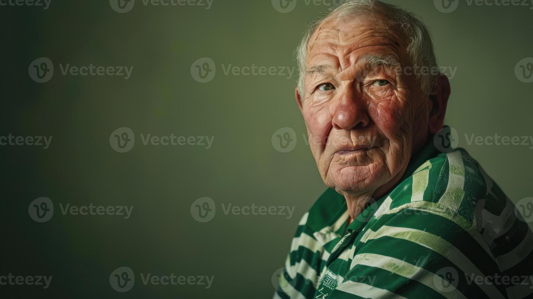 The Elderly Man in Green photo