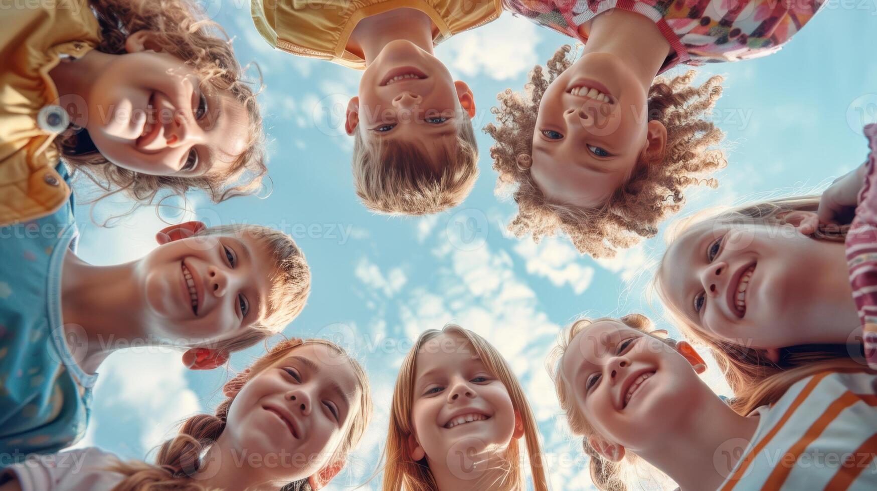 A Group of Smiling Kids photo