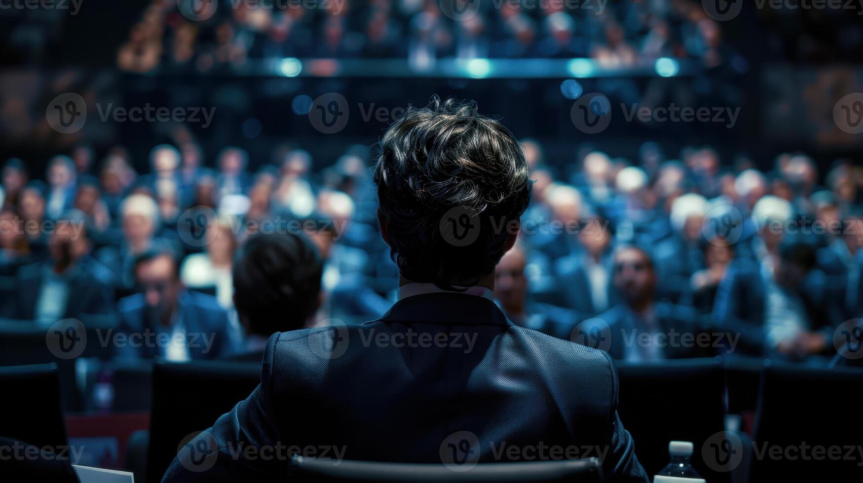 The Speaker at the Conference photo