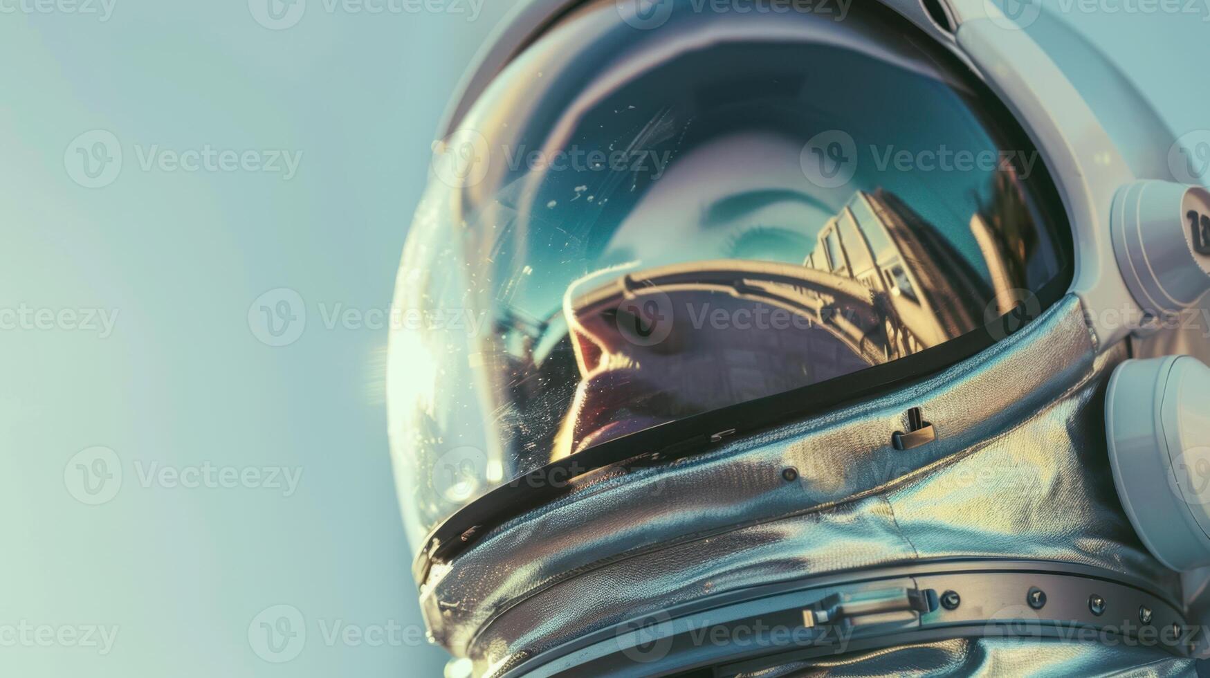 The Reflection in Astronaut's Helmet photo