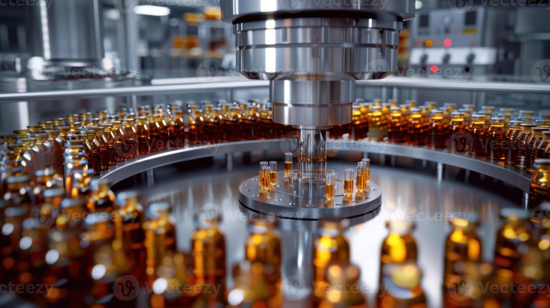 The Automated Bottling Process photo