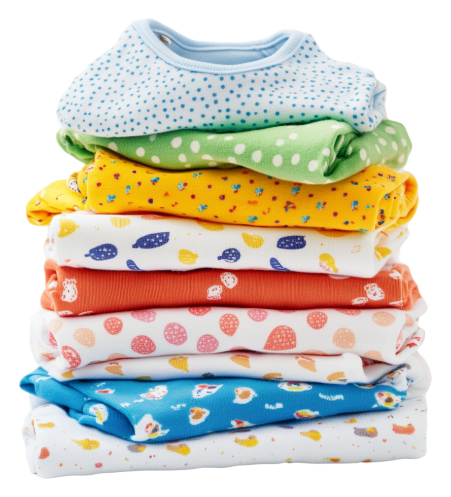 Vibrant Collections of Colorful Baby Clothes Perfect for any Nursery Wardrobe png