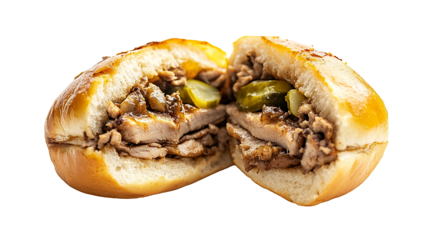 Delicious Sandwich with Pickles png