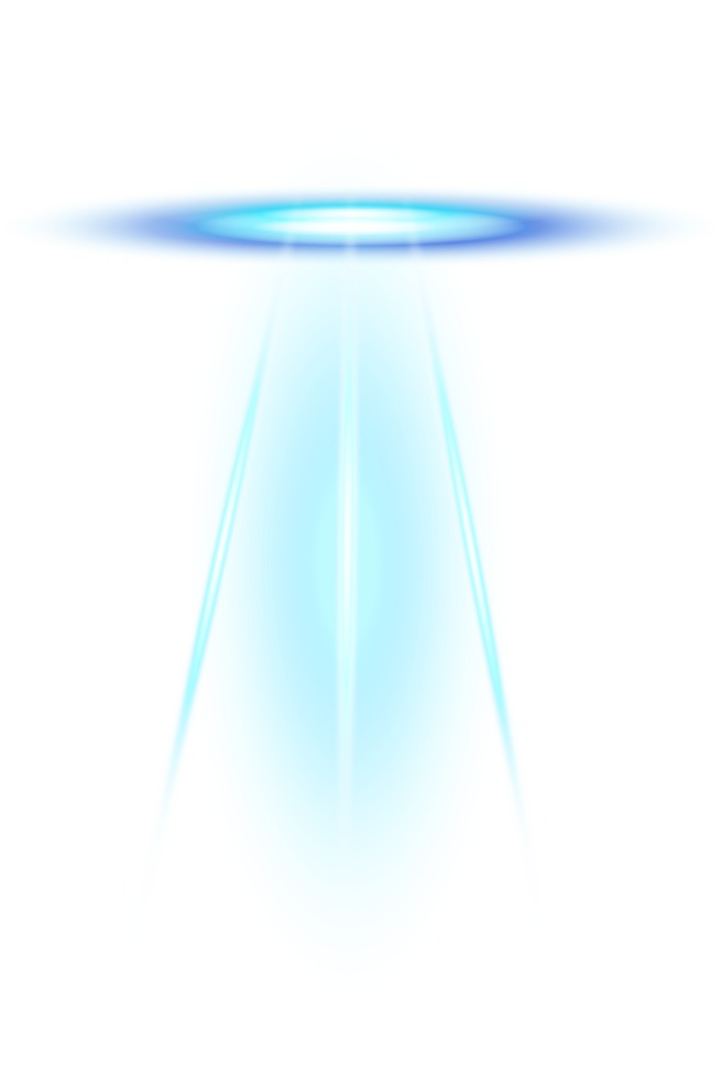 Lens flare spotlight effect png