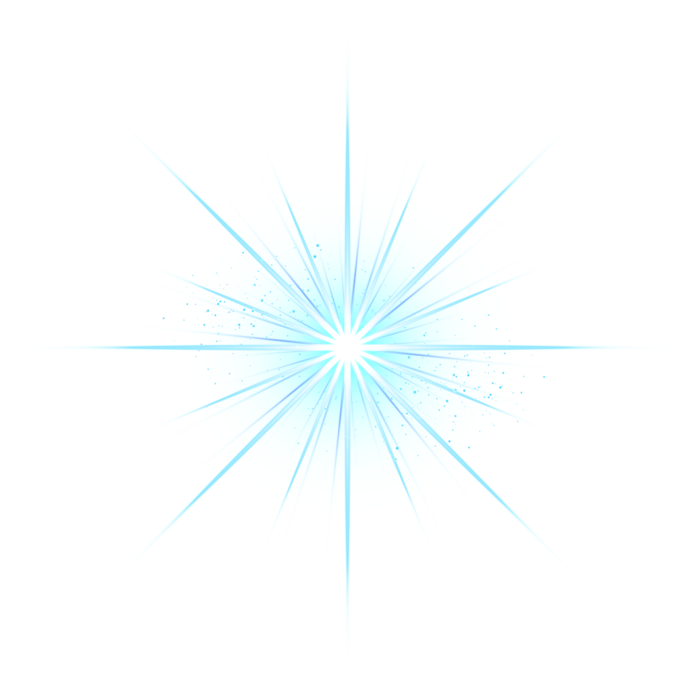 Lens flare light special effect png