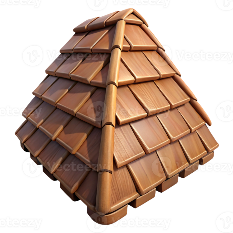 stunning modern Wooden shingle, cedar, weathered, high quality png