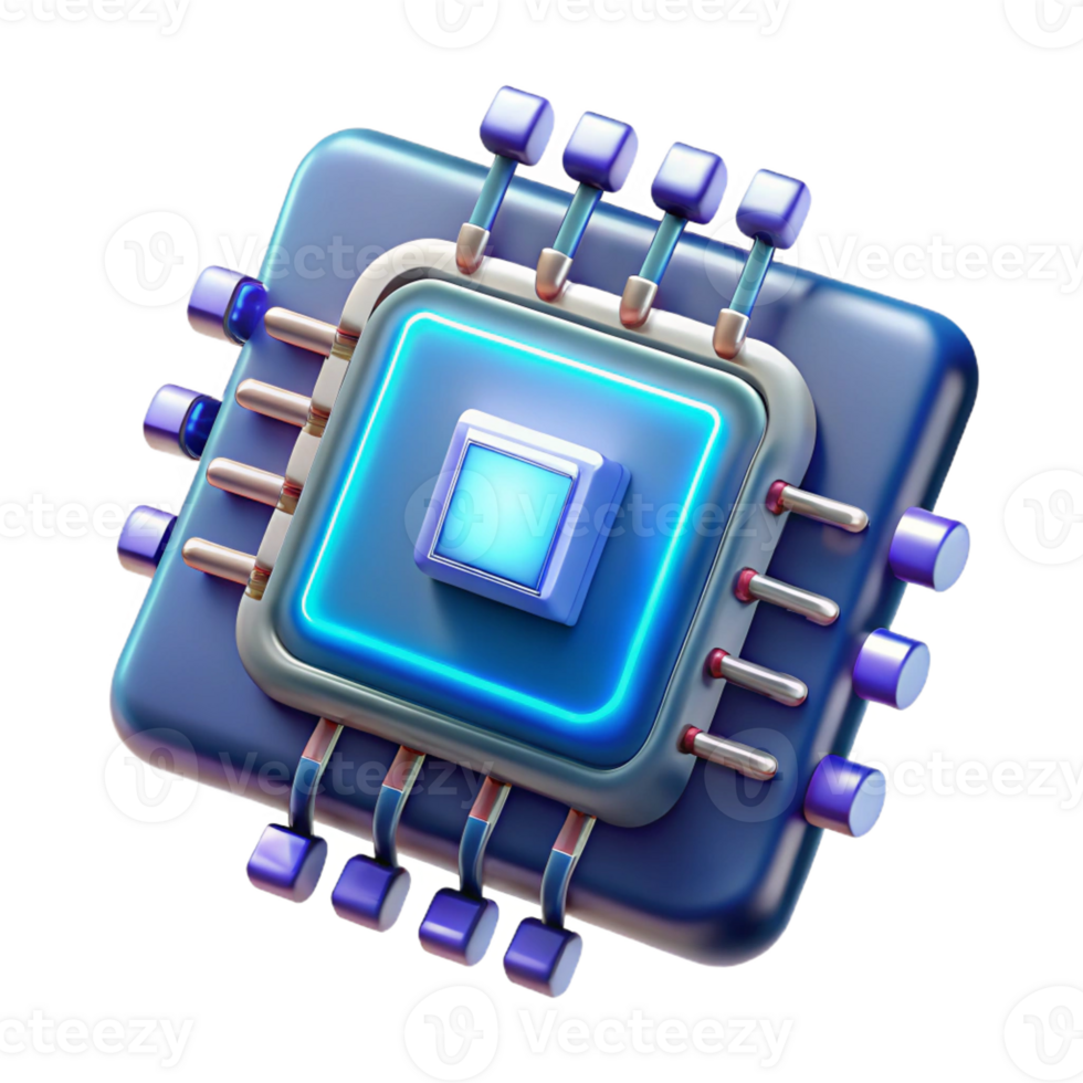 magnificent minimalist Cyberpunk data chip, glowing circuitry, encrypted data premium png