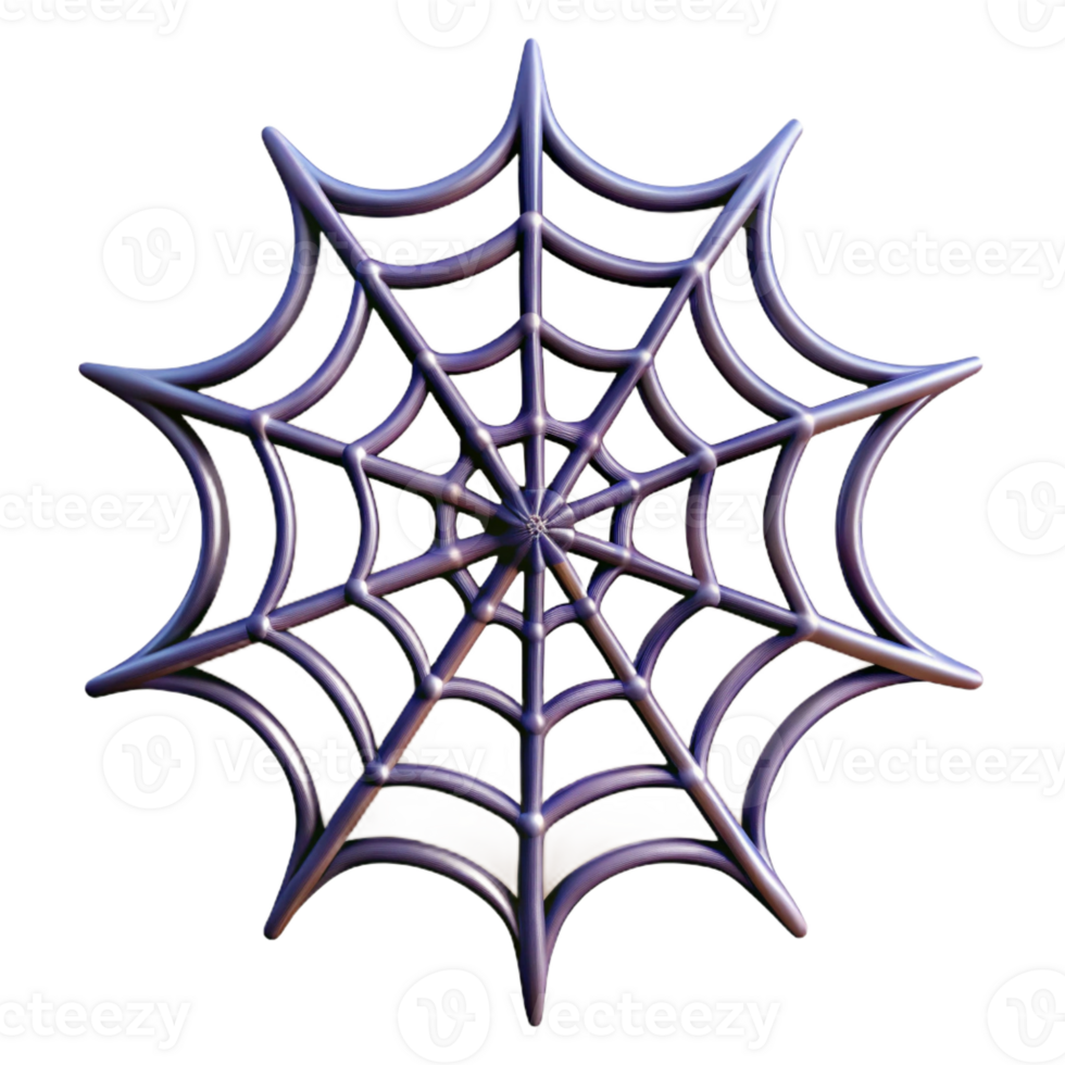 elegant minimalist A spider web, intricate and delicate, authentic png