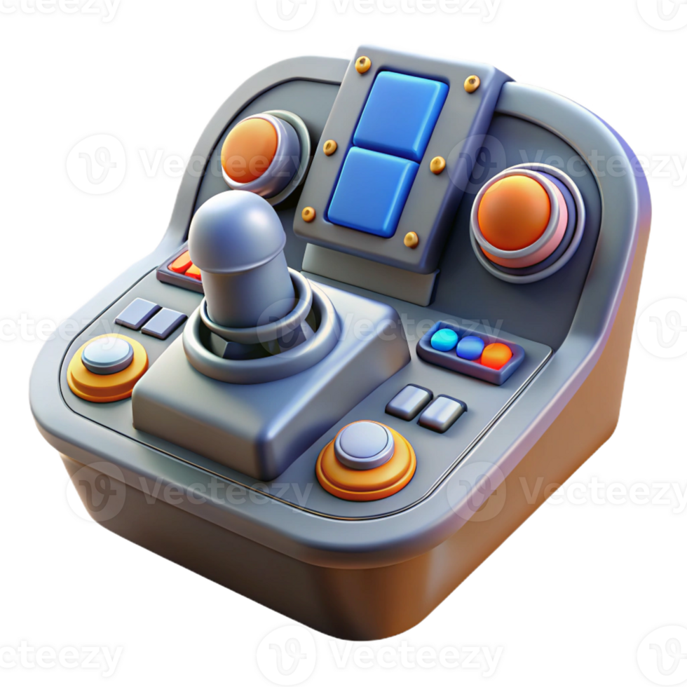 extraordinary traditional Spaceship cockpit control panel, buttons and levers 4K png