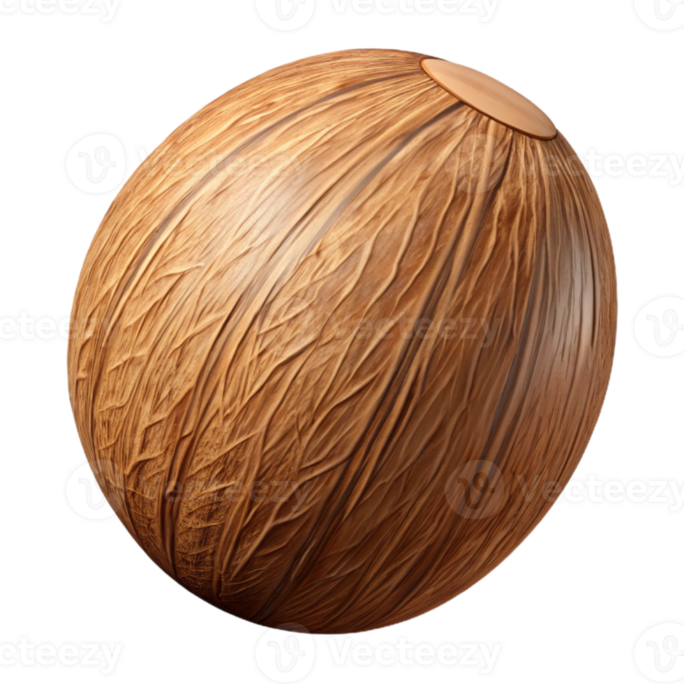 beautiful abstract Coconut whole authentic png