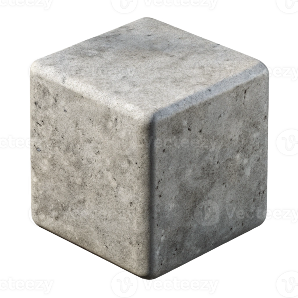 beautiful creative Concrete block, gray, textured, exclusive png