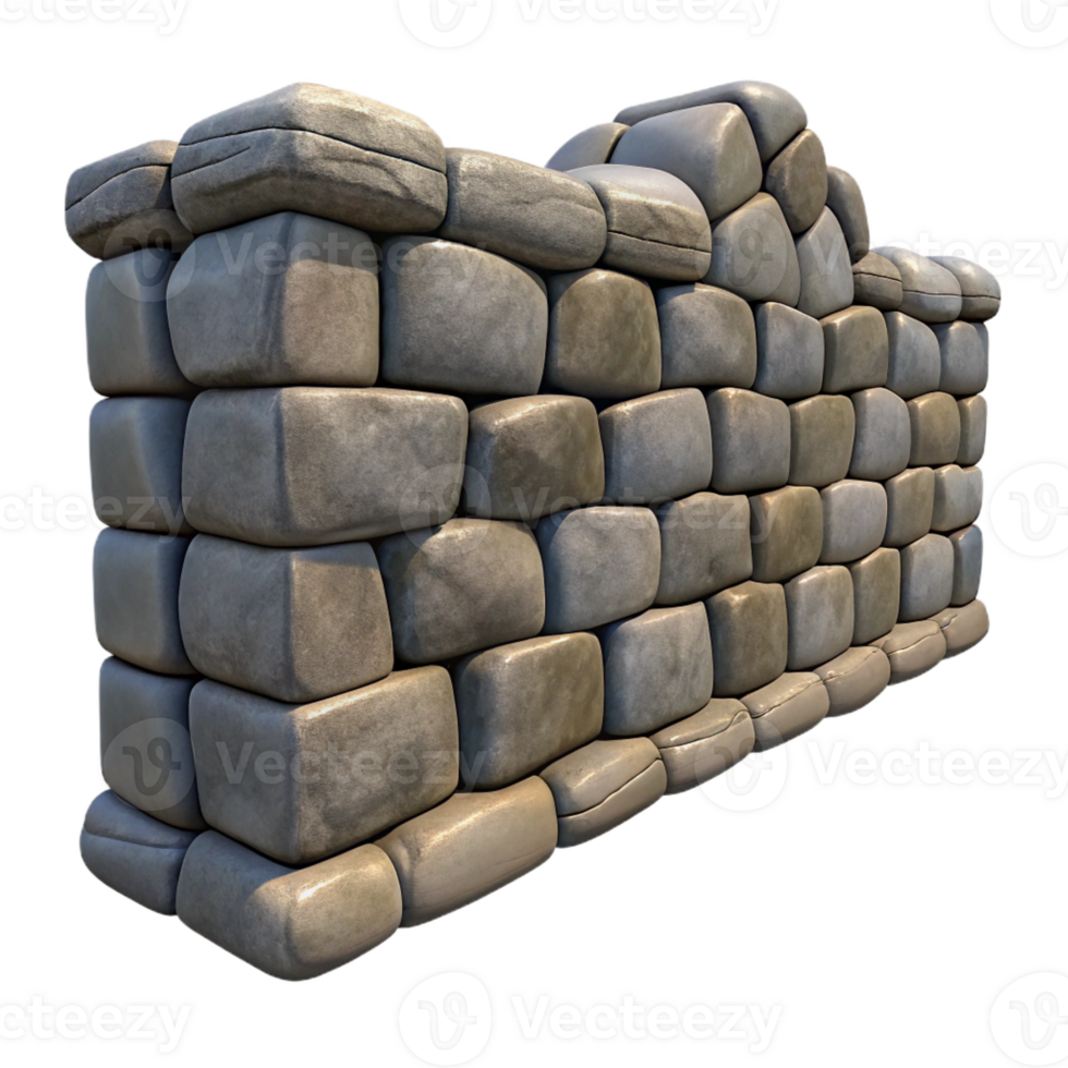 elegant creative Stone wall, dry stone, textured, exclusive png