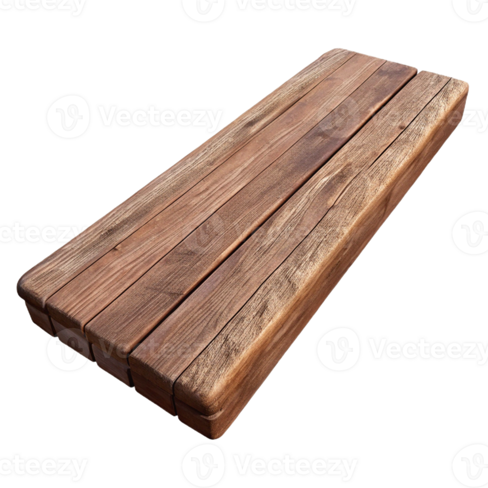 elegant contemporary Wooden plank, oak, weathered, premium png