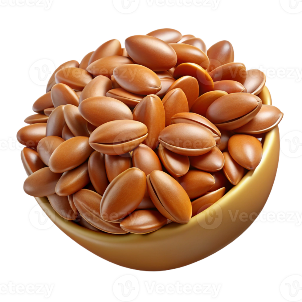 wonderful artistic Flax seed original png