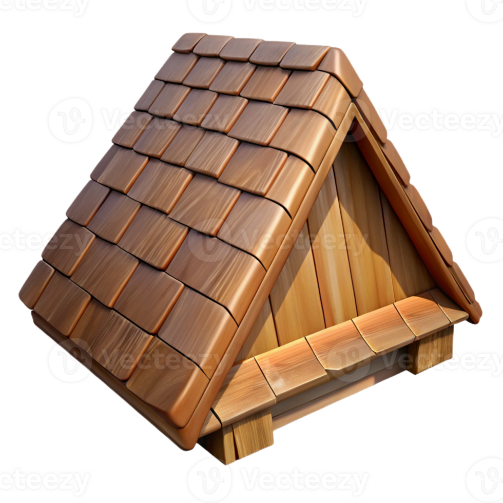 wonderful classic Wooden shingle, cedar, weathered, original png