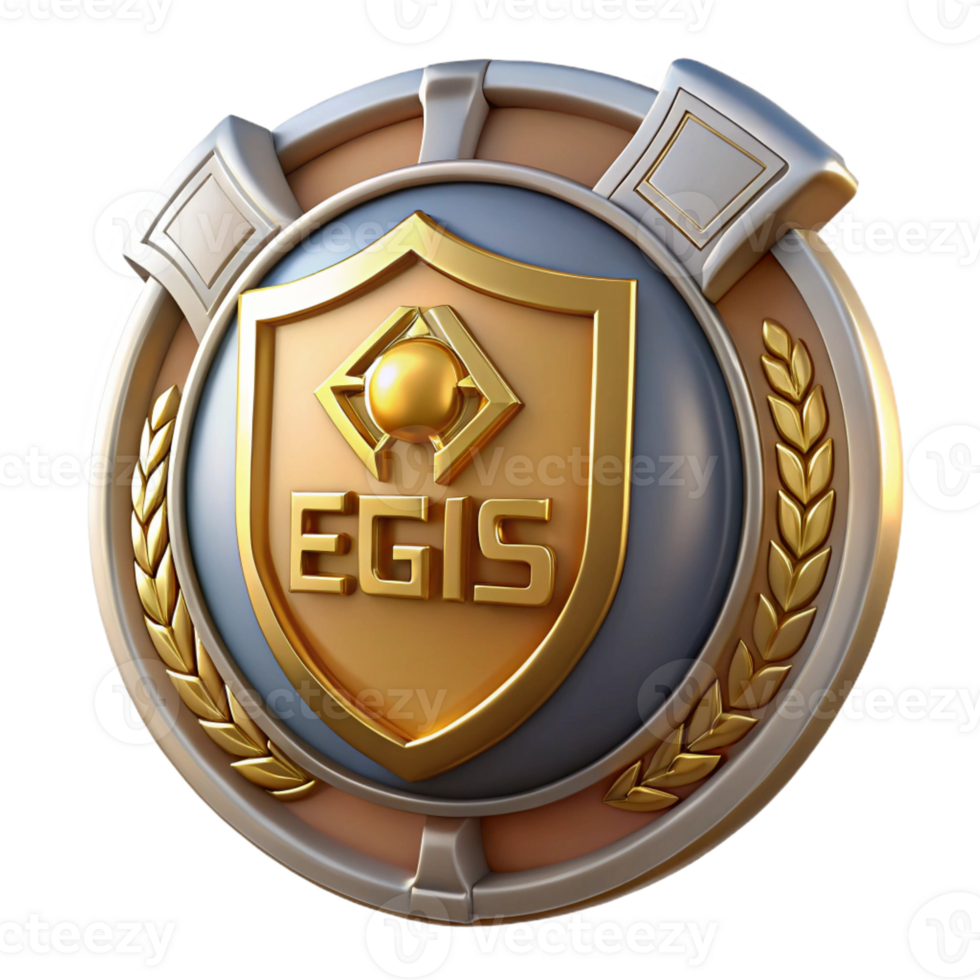 stunning traditional Aegis, shield of Zeus and Athena, detailed png