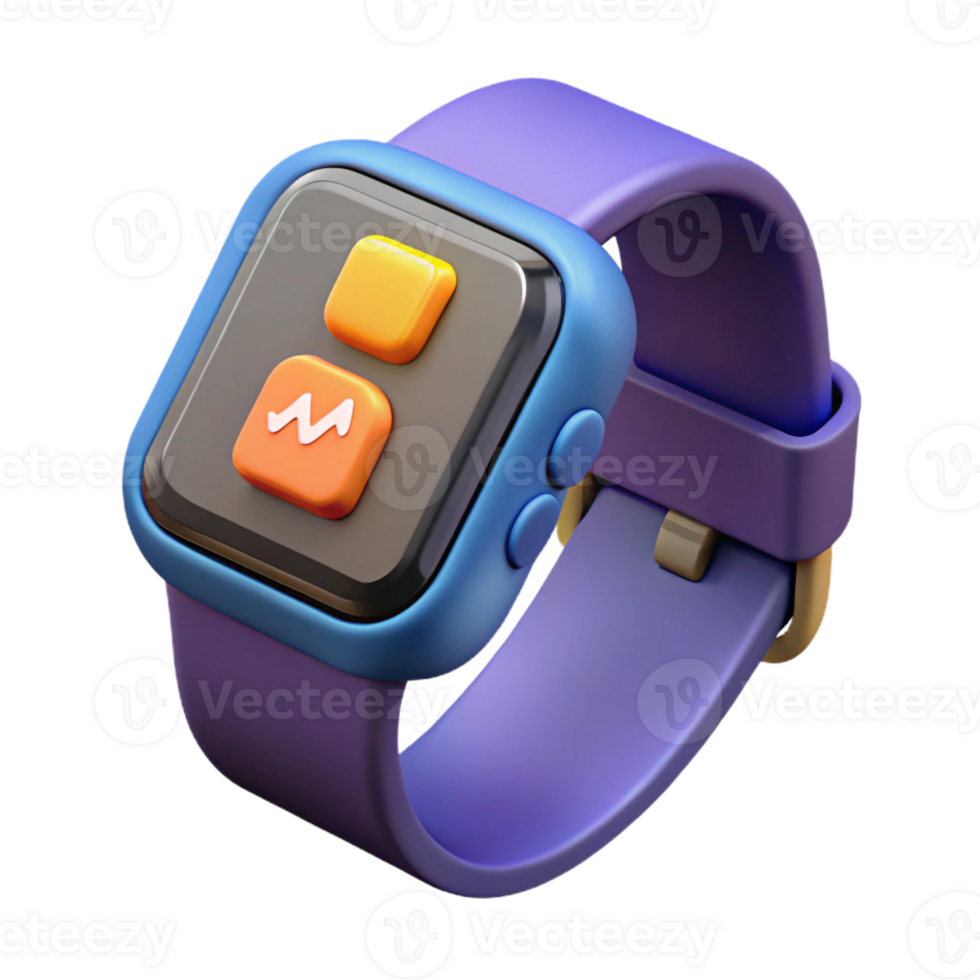 stunning classic Smartwatch displaying fitness data high quality png