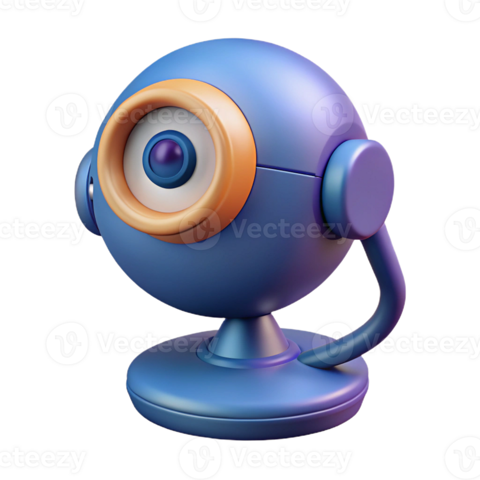 magnificent rustic Webcam with built-in microphone 4K png
