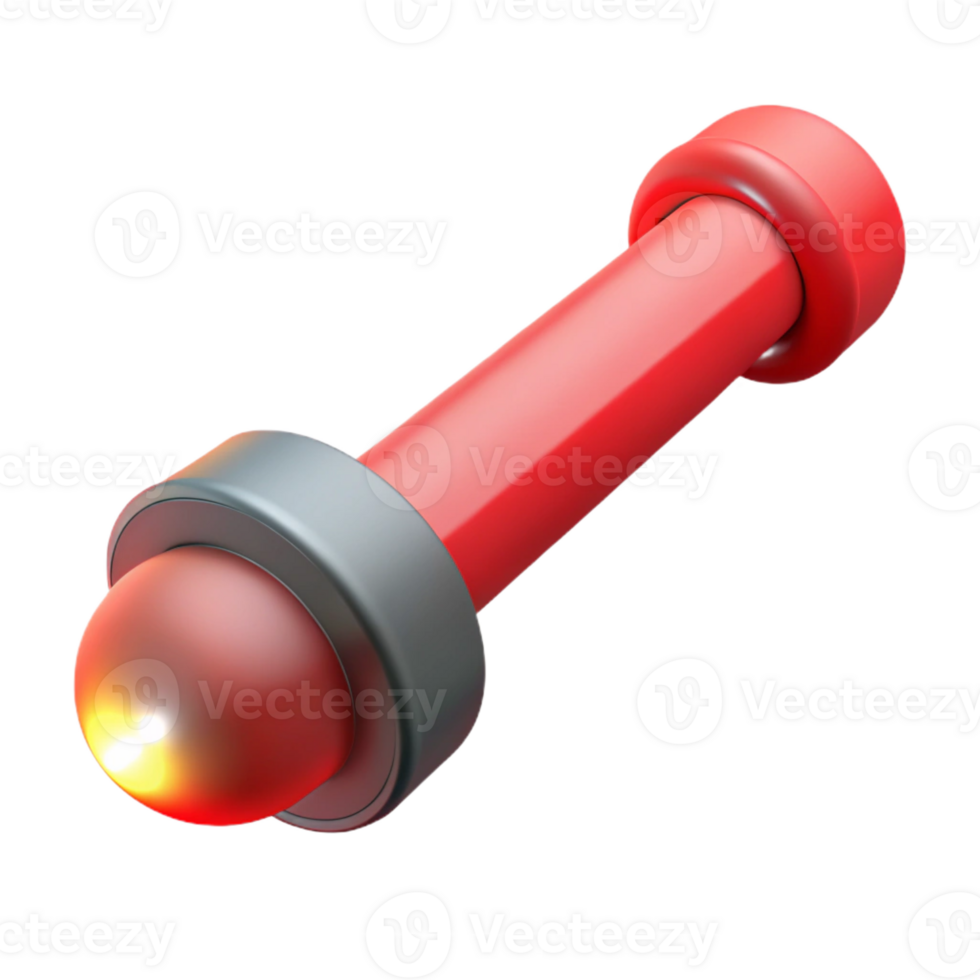magnificent creative Laser pointer with red beam 4K png