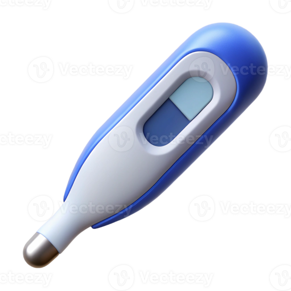 vibrant rustic Digital thermometer with LCD screen exclusive png