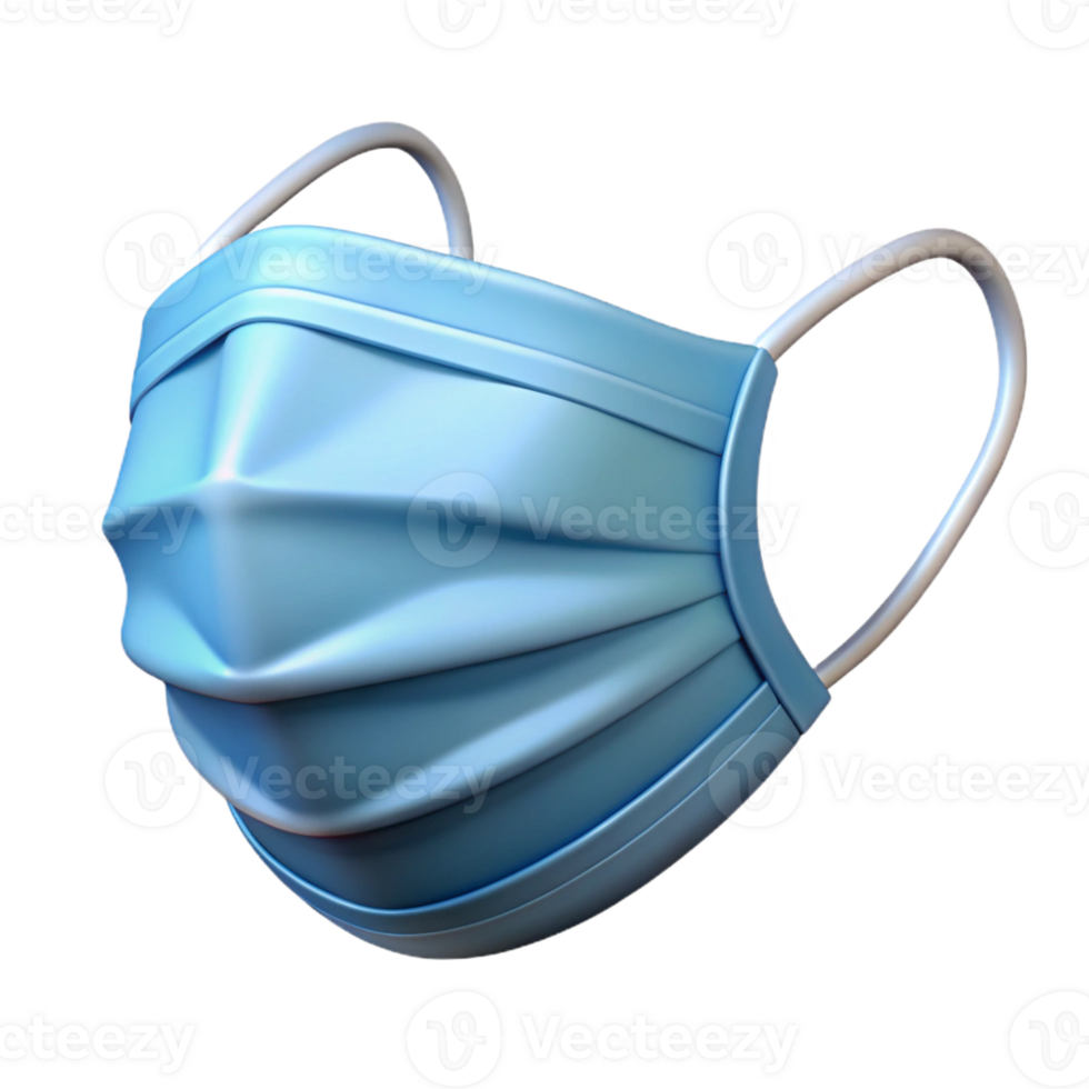 stunning minimalist Surgical mask with elastic ear loops high resolution png