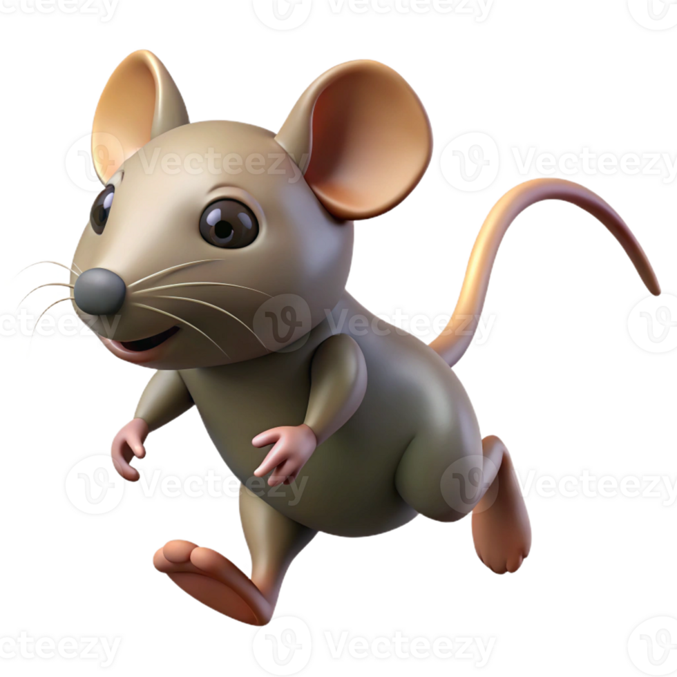 extraordinary abstract A scurrying mouse, exclusive png