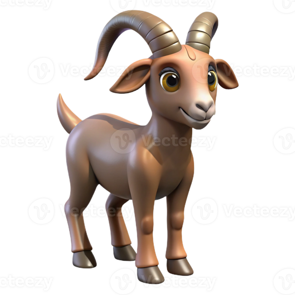serene abstract Satyr, goat-legged creature, detailed png