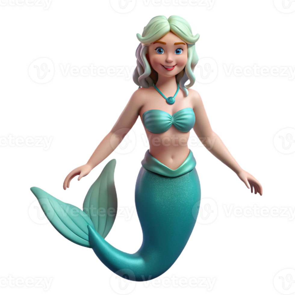 beautiful artistic Siren, mythical creature, alluring sea nymph, detailed png