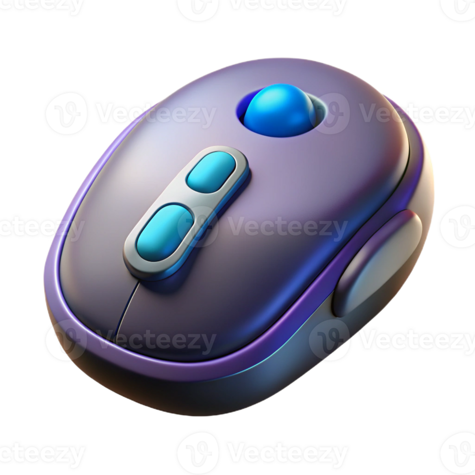 vibrant vintage Gaming mouse with customizable buttons authentic png