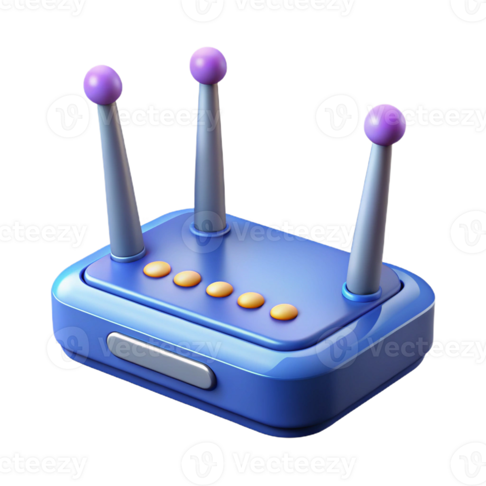 extraordinary rustic Wireless router with multiple antennas high quality png