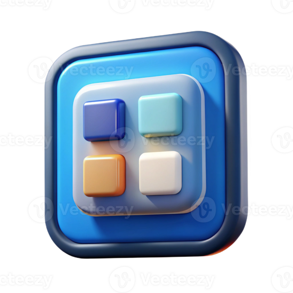 impressive abstract Mobile app interface icon exclusive png