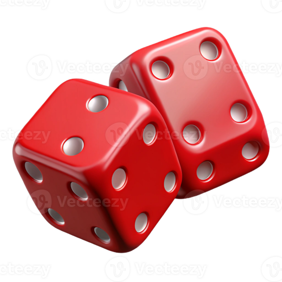 extraordinary abstract A pair of red dice showing snake eyes original png